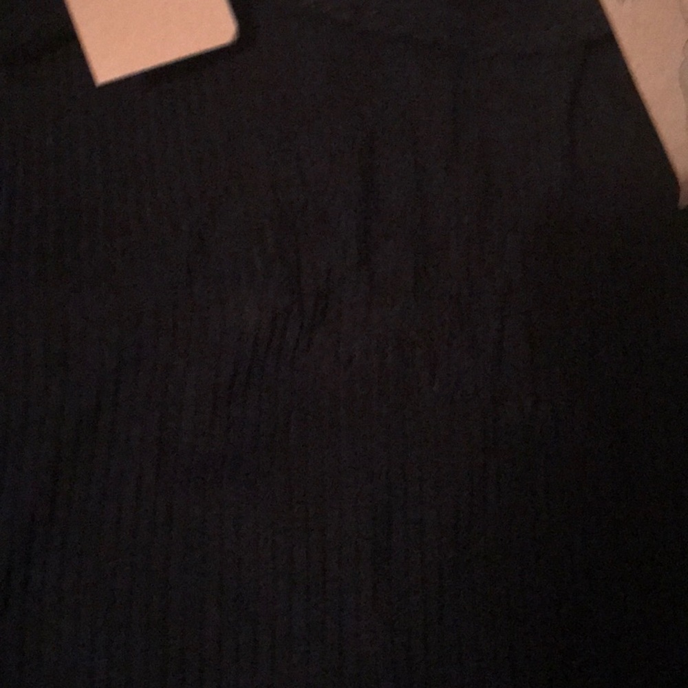 NWT AEO one shoulder black dress - Picture 2 of 7